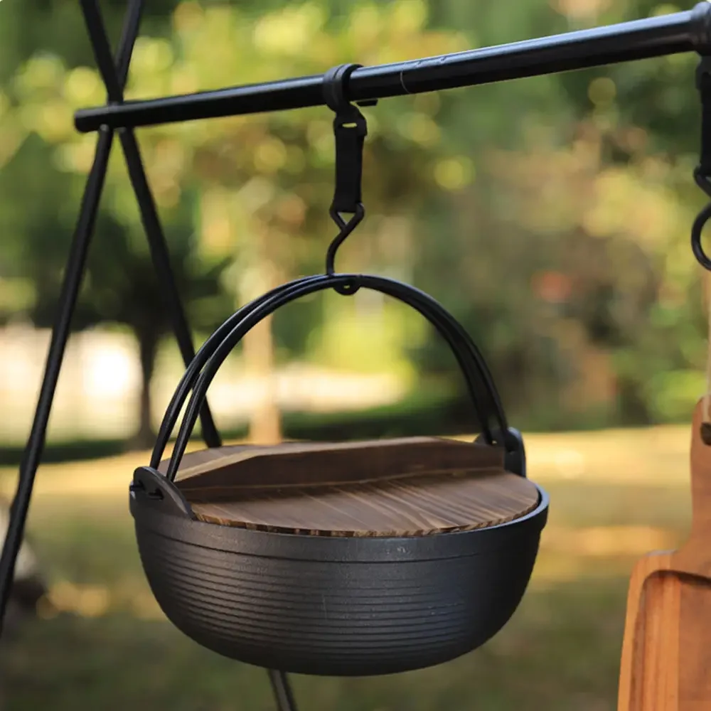 Camp Dutch Oven Cast - Panci Oven Belanda dari Besi Cor