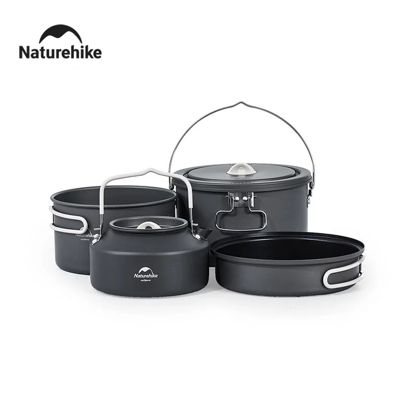 Quality Camping Cooking Set - Naturehike 2025 Set Peralatan Masak Piknik