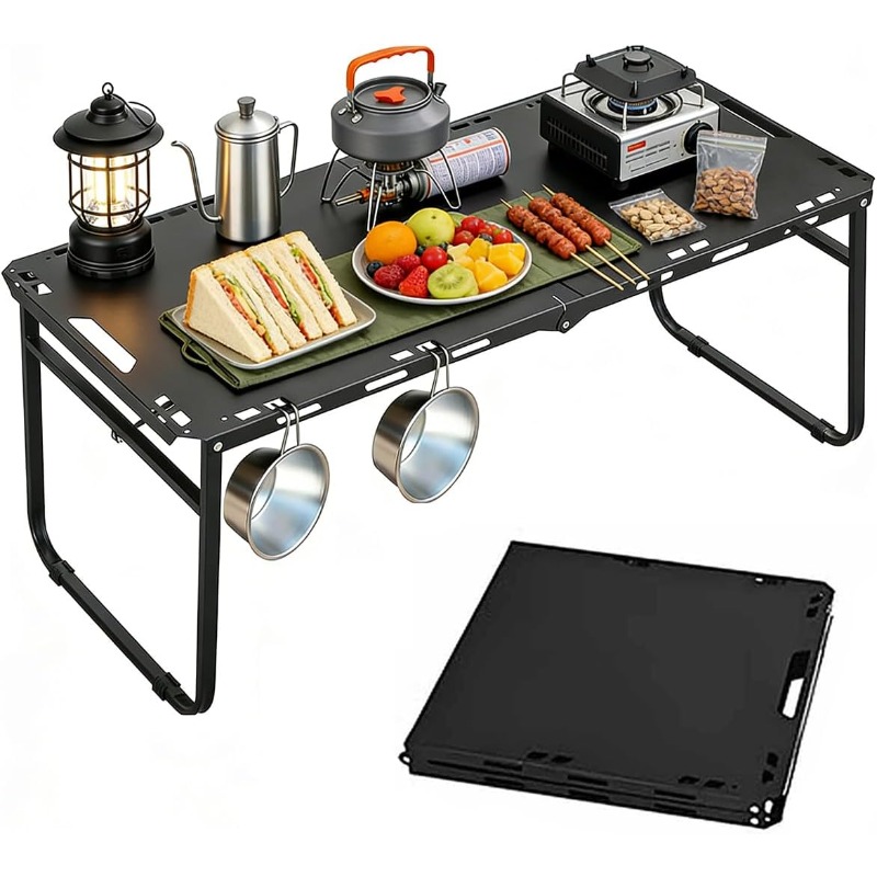 Camping Cooking Table - Meja Camping Lipat Portabel yang Dapat