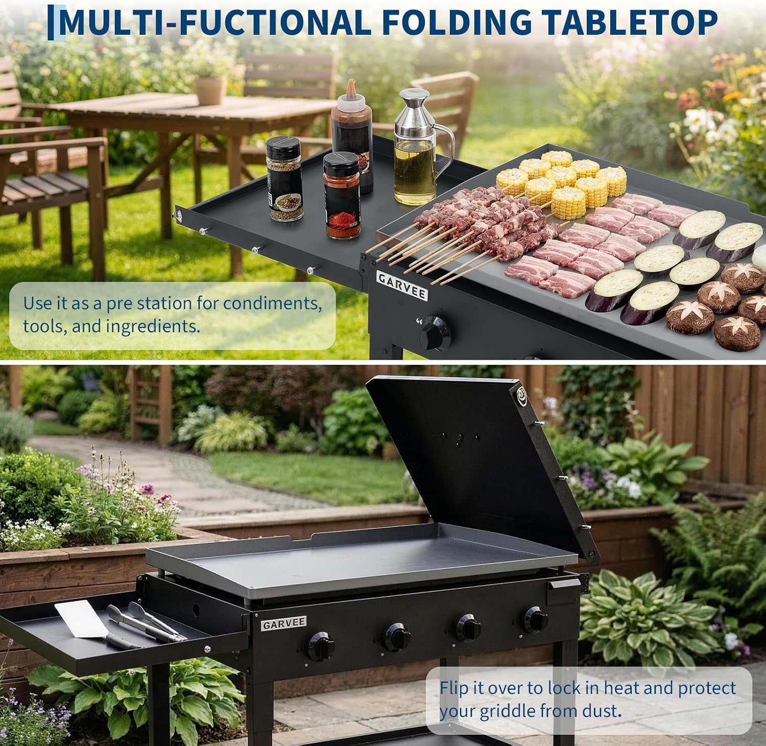 Tacleekii, Panggangan Datar 36 - Camping Cooking Flat Top ulasan dan harga