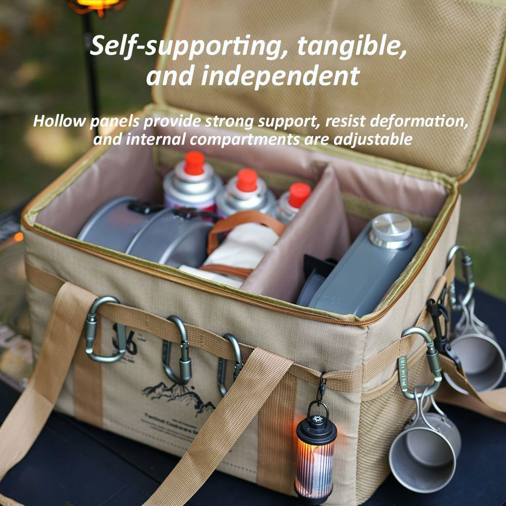 Tas Piknik Taktis 36L Tahan Ai - Camping Cooking Organizer ulasan dan harga