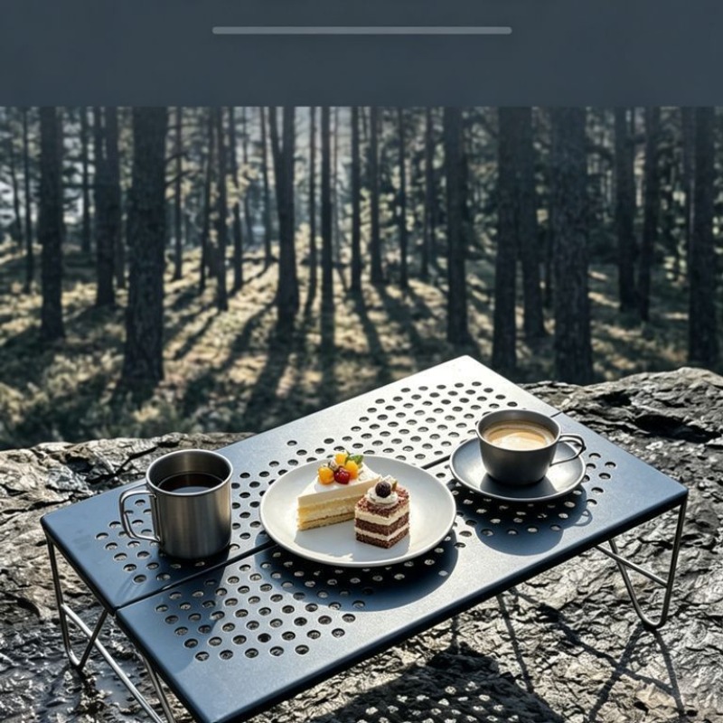Meja Lipat Portabel untuk Berk - Camping Cooking Table ulasan dan harga