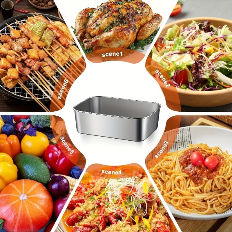 5 Buah Set Wadah Makanan Baja  - Camping Cooking Organizer ulasan dan harga
