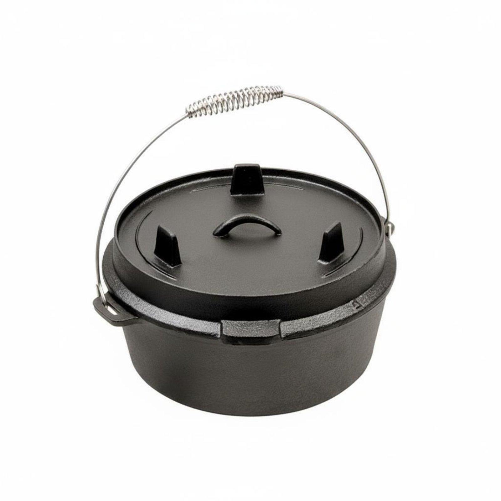 Panci Masak Besi Cor Tanpa Lap - Camp Dutch Oven Cast ulasan dan harga