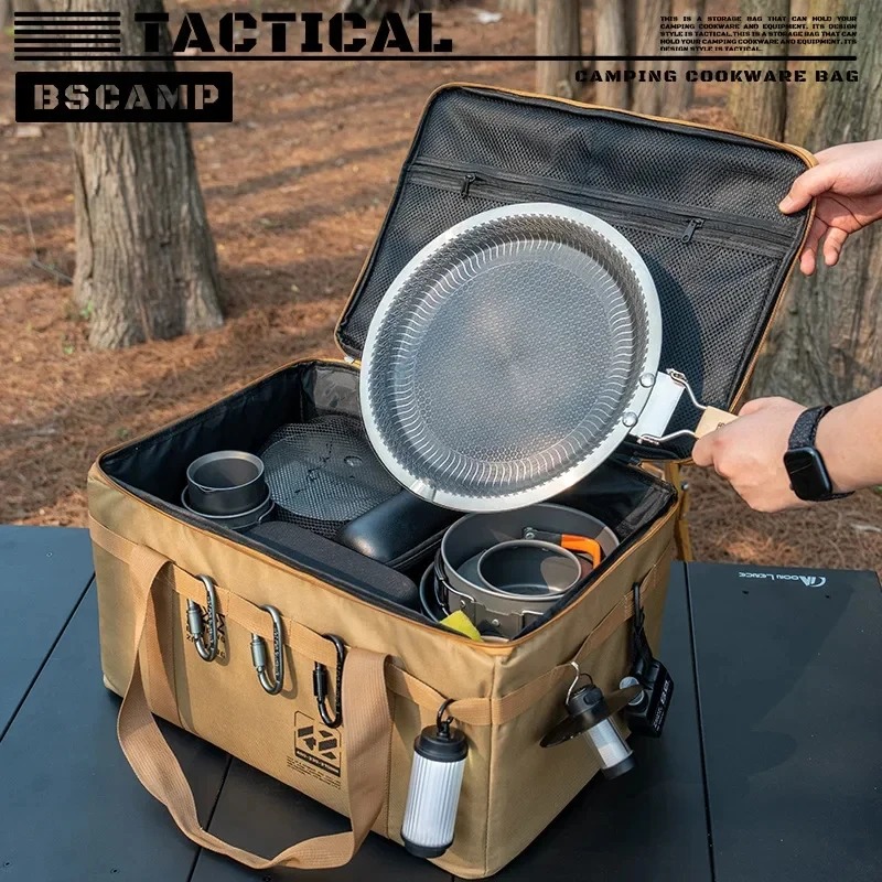 Tas Penyimpanan Taktis Lipat B - Camping Cooking Organizer ulasan dan harga