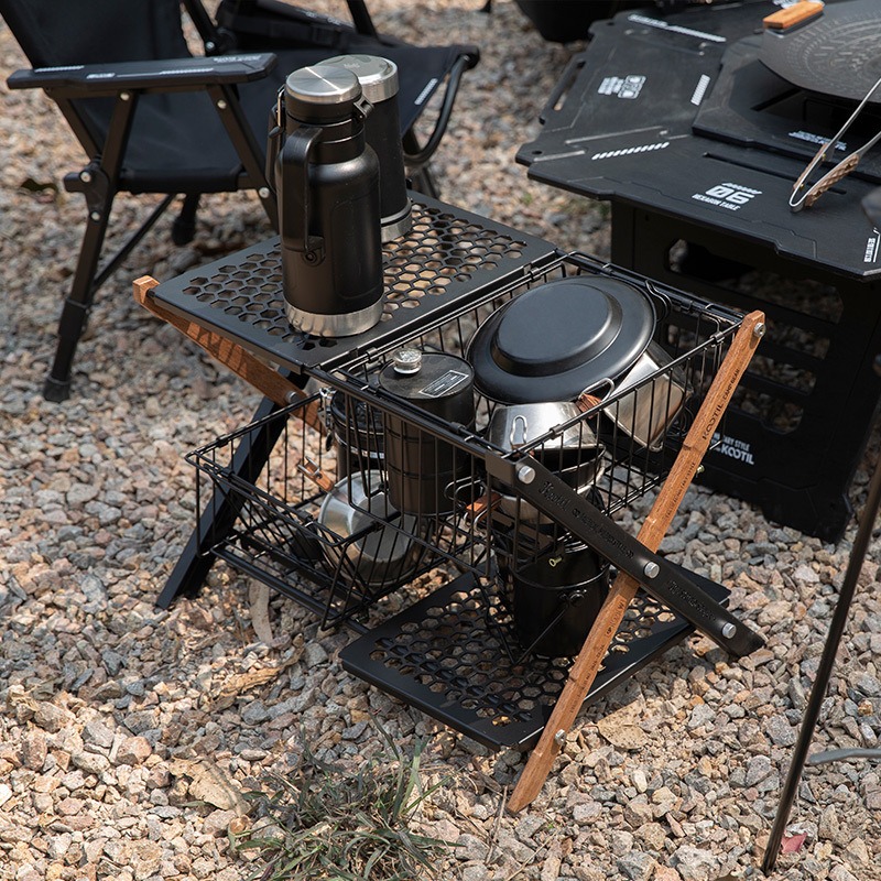 Keranjang Meja Lipat Portabel  - Camping Cooking Organizer ulasan dan harga