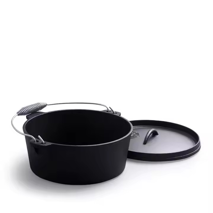 Panci Besi Cor Tanpa Lapisan,  - Camp Dutch Oven Cast ulasan dan harga