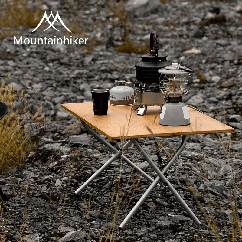 MOUNTAINHIKER meja lipat 2/3 b - Camping Cooking Table ulasan dan harga